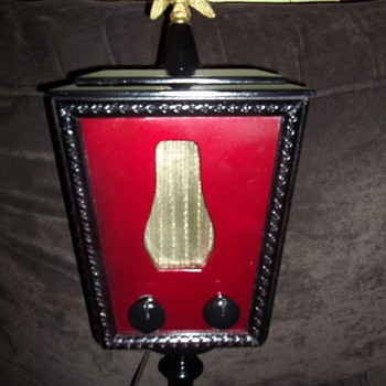 Tube radio sconce - Radios