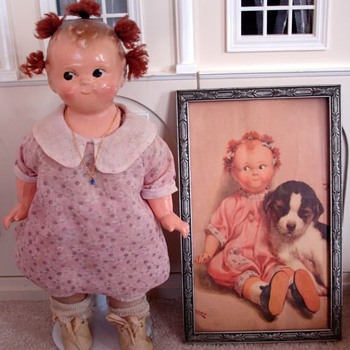 Dolly Dingle, Kewpies and Scootles Dolls - Dolls