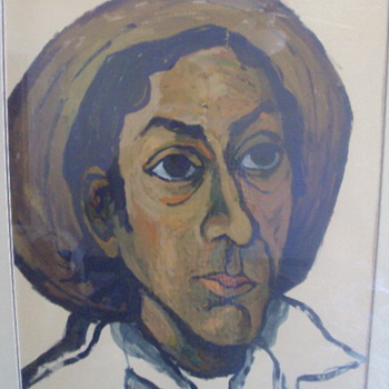 Picasso self portrait?! - Posters and Prints