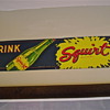 Squirt Sign Heavily Embossed, Hard To Find Tacker