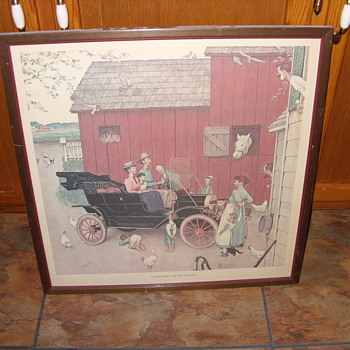 1953 norman rockwell print