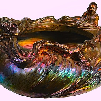 1900 MCM, Massier, Vibert, The Met and my new Freiwald luster pottery show - Art Nouveau