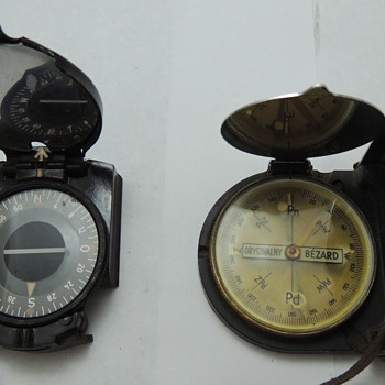 2 WWII Marching Compasses