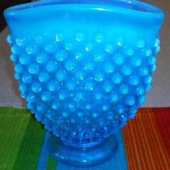 Beautiful  Blue Glass