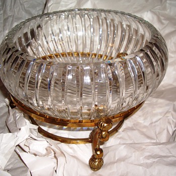 Early American Cut Glass-Gorgeous Bowl