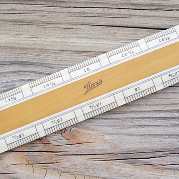 Don't know who made this ivory ruler? HELP!!!!