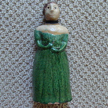 Great, Great, Great Grandmother's 8" Antique Doll-would love any information  - Dolls