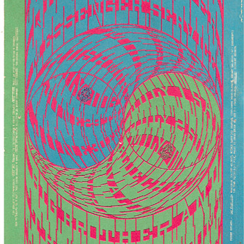 Moscoso's "Horns of Plenty", Avalon Ballroom, Summer of 1967 - Posters and Prints