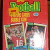 Store display box -1990 Topps football cards.
