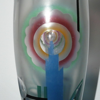 A VERY RARE BRÜDER MECHOLD order ADOLF RASCH - HAIDA - Art Glass