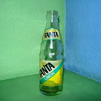 Lemon Fanta, Sprite and 7up Bottles - Bottles