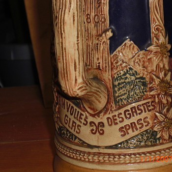 early 1800th century german beer stein - Breweriana