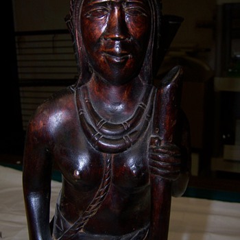 wood carving I think from the philippines?