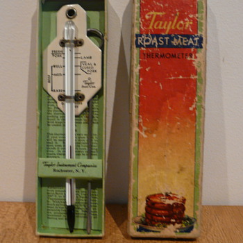 TAYLOR ROAST MEAT THERMOMETER 1934