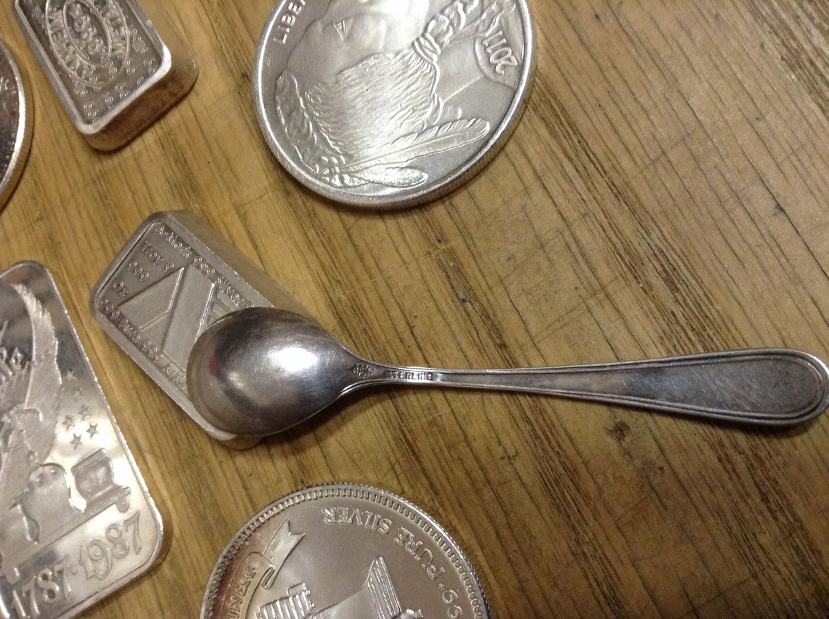 Small sterling silver spoon Collectors Weekly