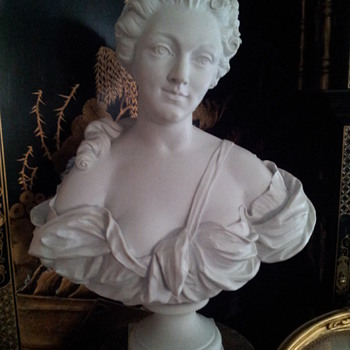 Life Size Parian Bust Of Madame Pampadour