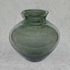 Bluegreen Glass Vase