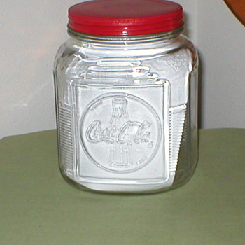 Coca Cola Canister Hoosier Style - Coca-Cola