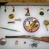 SOME MORE OF MY ODDS AND ENDS. PINS,COINS,LEAD HUNTER.