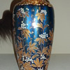Loetz Metallin with enamel decoration. 