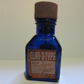 Clarotype bottle