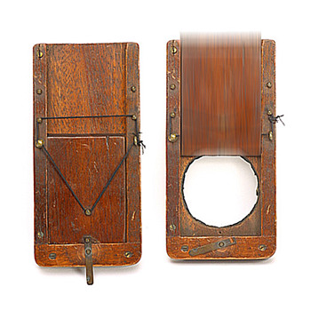 Forrest’s Patent “Due-Ratio” wooden drop shutter, c1888. (the beauty of early camera shutters #5) - Cameras