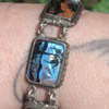 1924  pin made out of butterfly wings