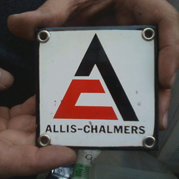 Allis-Chalmers signs - Signs