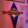 Blue Sunoco Porcelain Pump Plate Sign...Four Colors