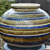 Unsigned Pottery Bulbous Vase
