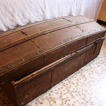 Antique Spanish Trunk