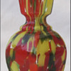 HEXAGONAL AVENTURINE VASE 