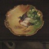  CORONET LIMOGES FRANCE GOLD TRIM DUCK PLATE