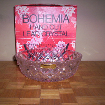 crystal bowl