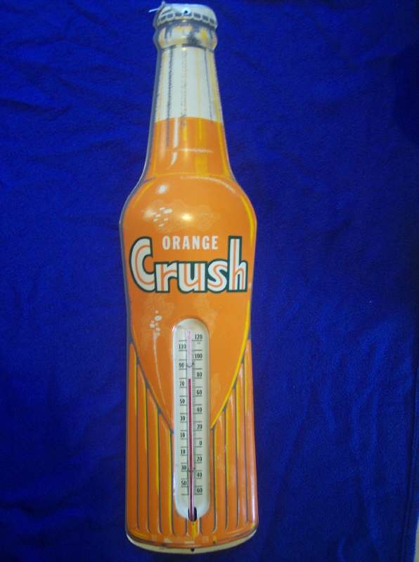 Orange Crush Soda Thermometer Collectors Weekly