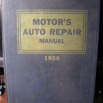 1956 Motor's Auto Repair Manual
