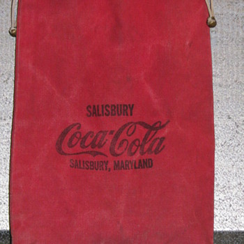 Vintage Coca-Cola Money Bag