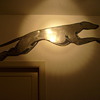 greyhound bus sign