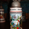 Imperial German Reservist's Stein of Jäger Konrad Knöss, 1st Company, Garde Jäger Bataillon