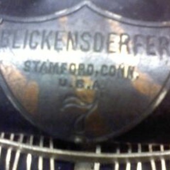 blickensderfer typewriter #7