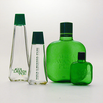 Bottes for AGUA LAVANDA PUIG and AGUA NOBLE, André Ricard (1965/1975)