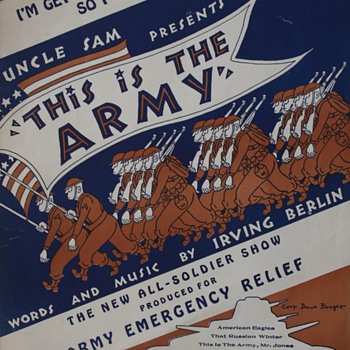 WW II Songsheet…... - Music