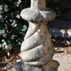 Garden Post - Cement and Stone