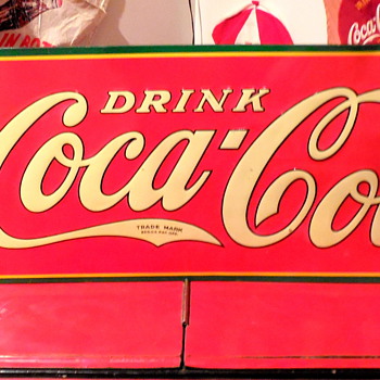 1935 Coca-Cola Horizontal Sign - Coca-Cola