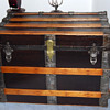 Refurbished Canvas Trunk
