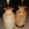Mid Century - Vintage - Marbled Table Lamps - Frederick Cooper?