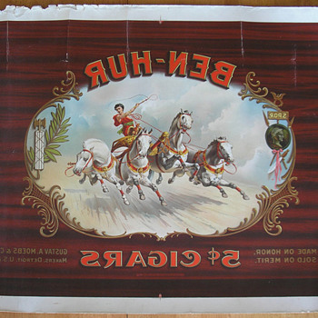 Ben Hur Cigar Art