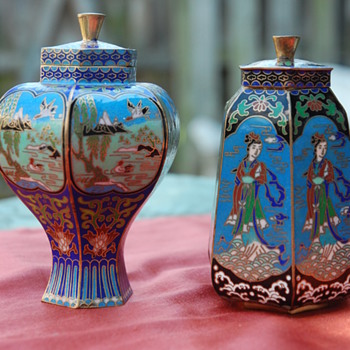 Asian Enamel Cloisonne - Asian