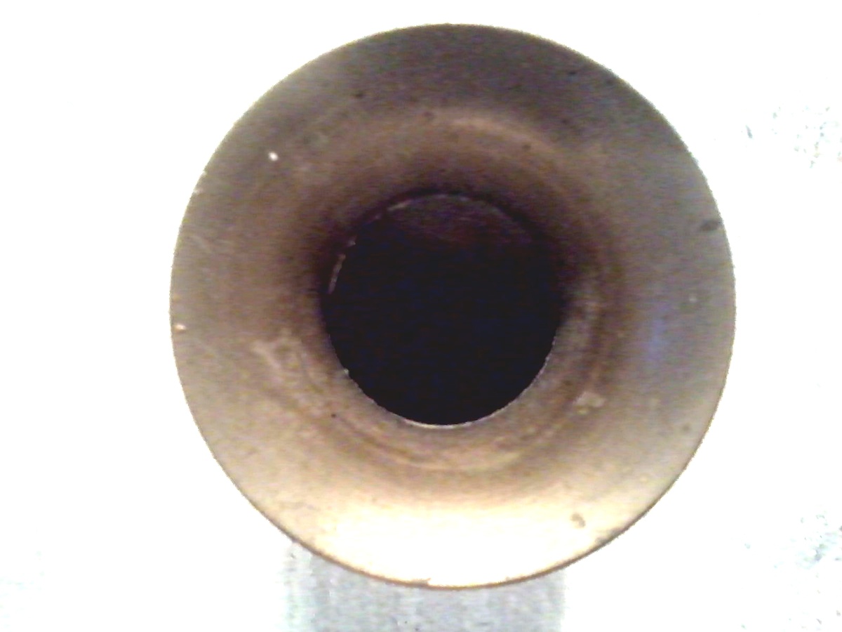 Brass and Enamel Vase / Dot Pick Marks "India" "226 C" "117" / Unknown