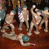 Barclay "Podfoot" soldiers. Post WWII, C. 1950s-71.